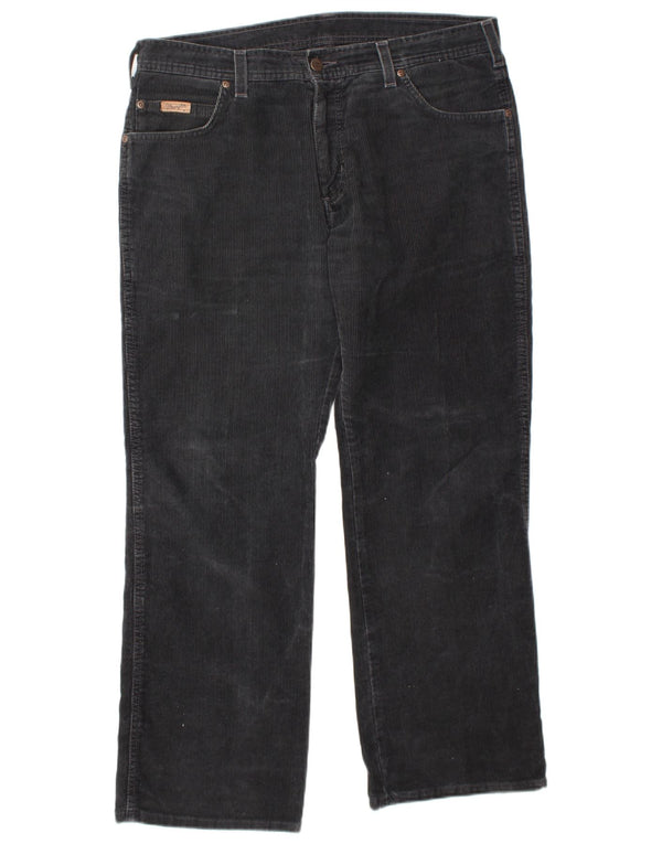 Ανδρικό παντελόνι Wrangler Roxboro Straight Corduroy W34 L30 Navy Blue Cotton