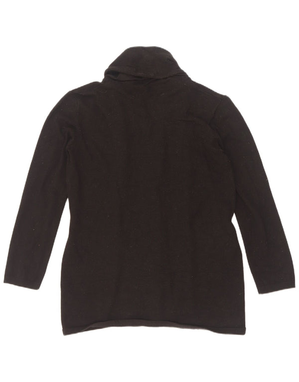 Zara Γυναικείο πουλόβερ UK 12 Medium Black Viscose