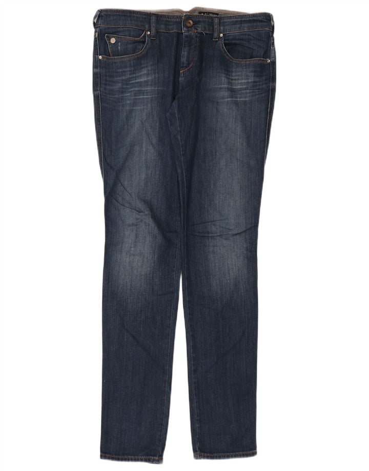 Armani Γυναικείο Skinny Jeans W30 L34 Navy Blue