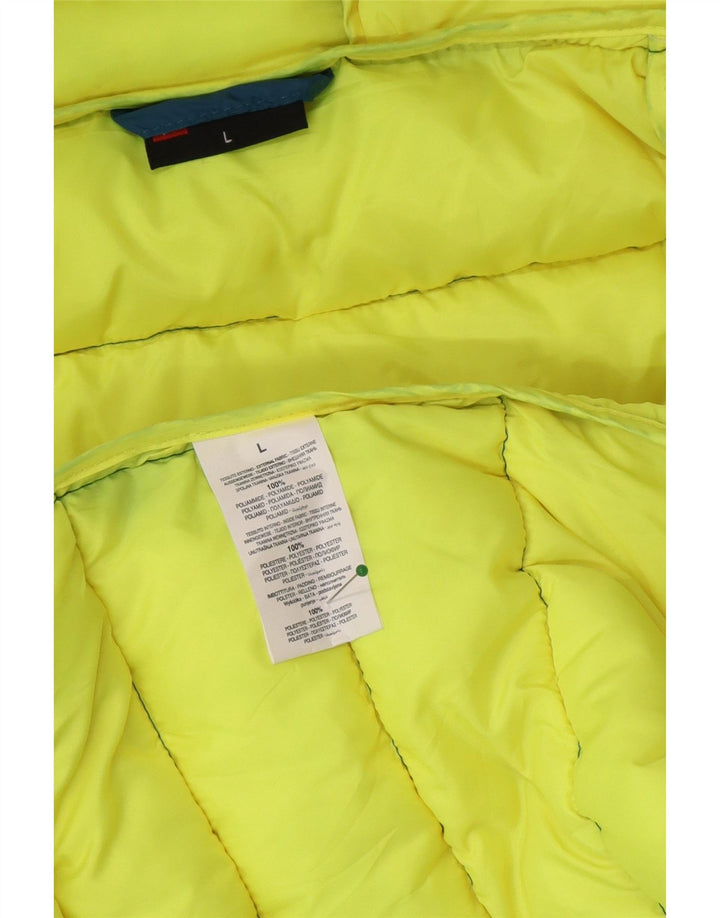Lotto Mens Hooded Jacket UK 40 Large Blue Polyester