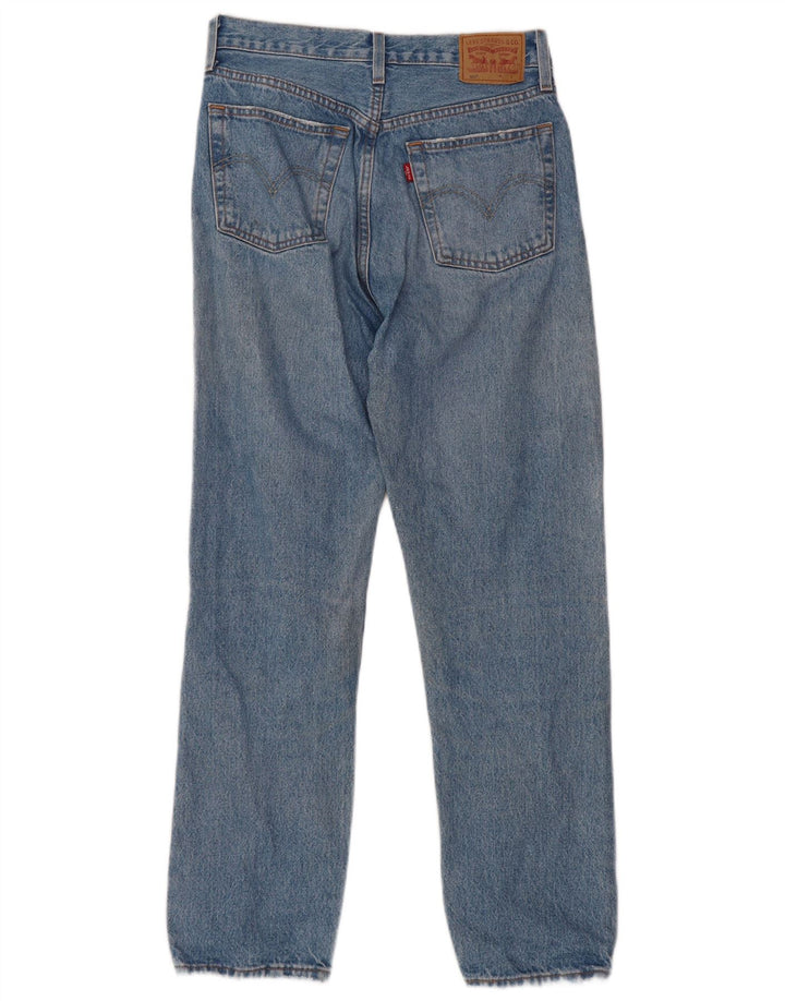 LEVI'S Ανδρικό τζιν 501 ίσιο W28 L30 Μπλε βαμβακερό