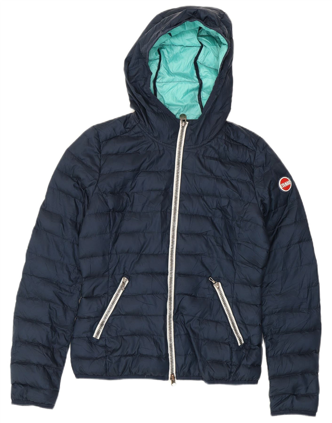 COLMAR Γυναικείο μπουφάν με κουκούλα IT 42 Medium Navy Blue