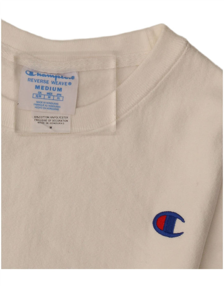 Champion Γυναικείο Φούτερ Jumper UK 14 Μεσαίο λευκό βαμβακερό