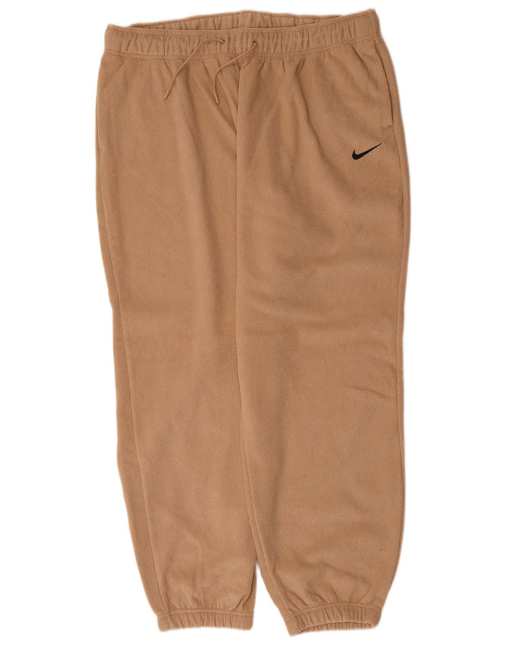 Ανδρική φόρμα βελούδινης φόρμας Nike Joggers XL Beige Polyester