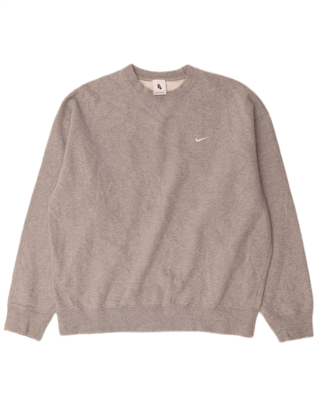 Ανδρικό φούτερ Nike Jumper, μεγάλο γκρι βαμβακερό