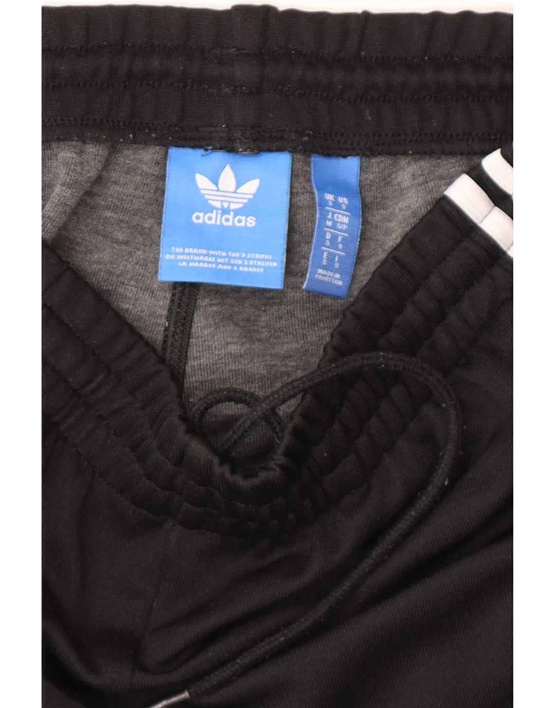Ανδρική φόρμα Adidas Παντελόνι Joggers Μικρό Μαύρο Πολυεστέρα