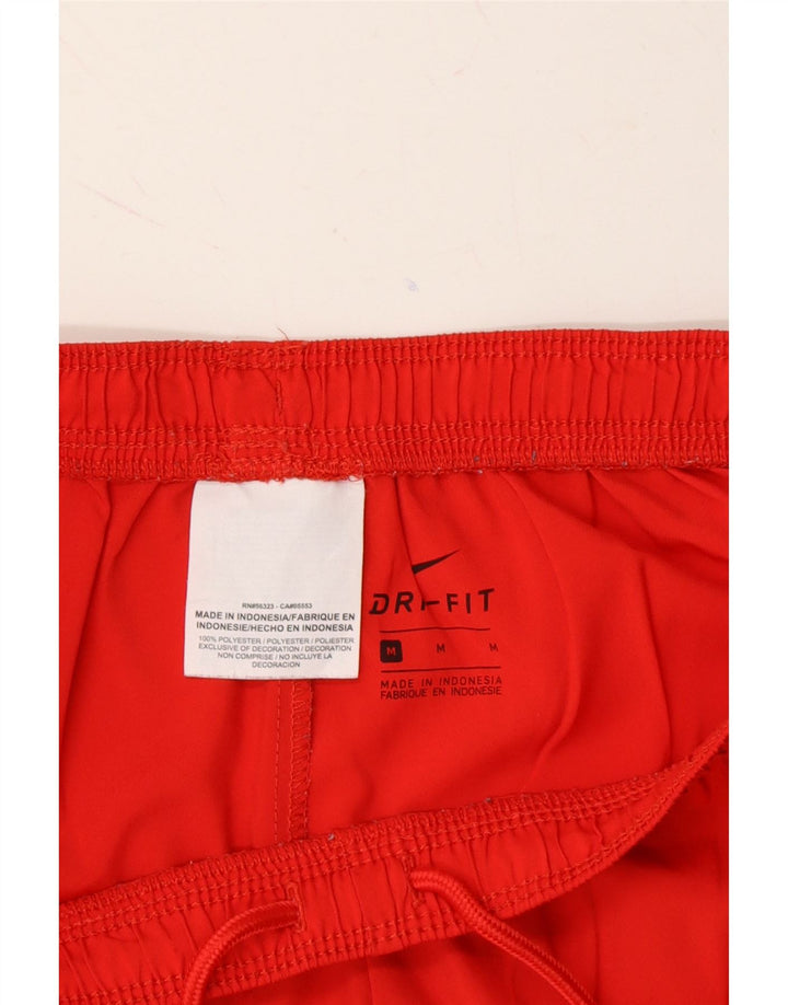 NIKE Womens Sport Shorts UK 14 Medium  Red Polyester Vintage Nike and Second-Hand Nike from Messina Hembry 