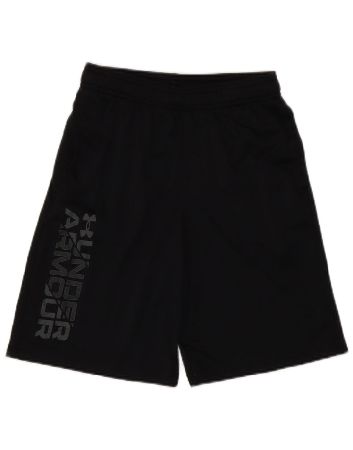 Under Armour Boys Graphic Sport σορτς 9-10 ετών Μεσαίο μαύρο πολυεστέρα