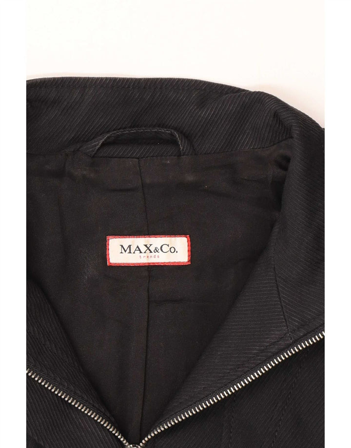Max & Co. Γυναικείο σακάκι UK 10 Small Black Cotton