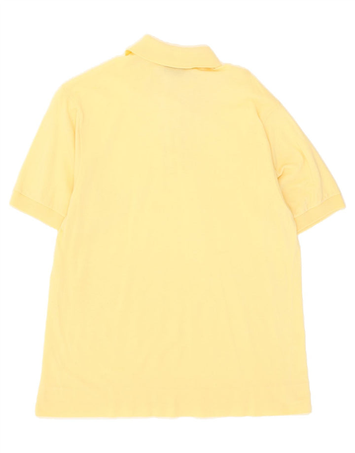 BRAMANTE Mens Polo Shirt Medium Yellow Vintage Bramante and Second-Hand Bramante from Messina Hembry 