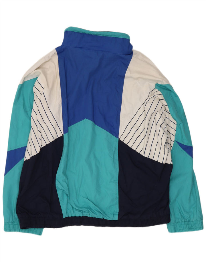 Ανδρική φόρμα Vintage Loose Fit Top Jacket Μεγάλο πολύχρωμο Colourblock