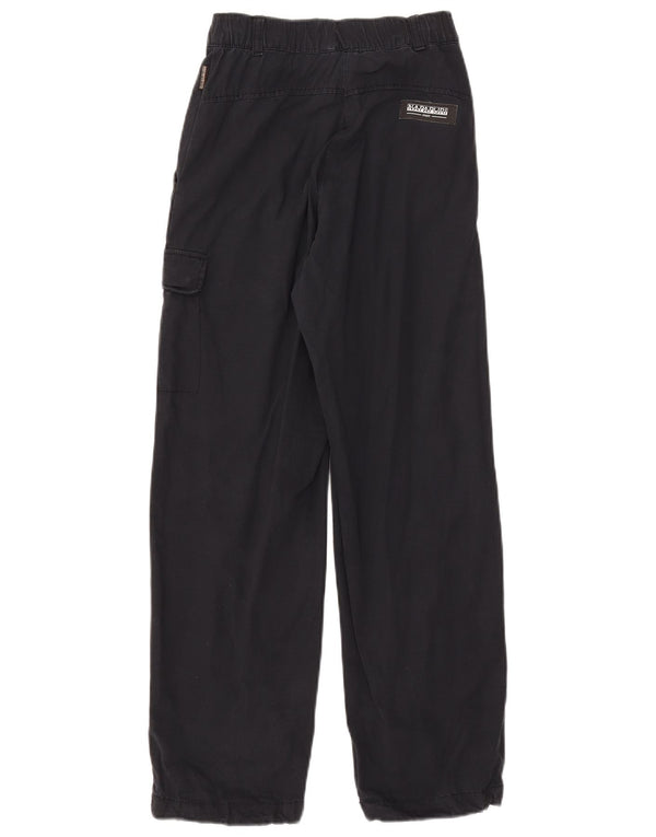 Napapijri Girls Loose Fit Cargo Παντελόνι 11-12 ετών W26 L27 Navy Blue