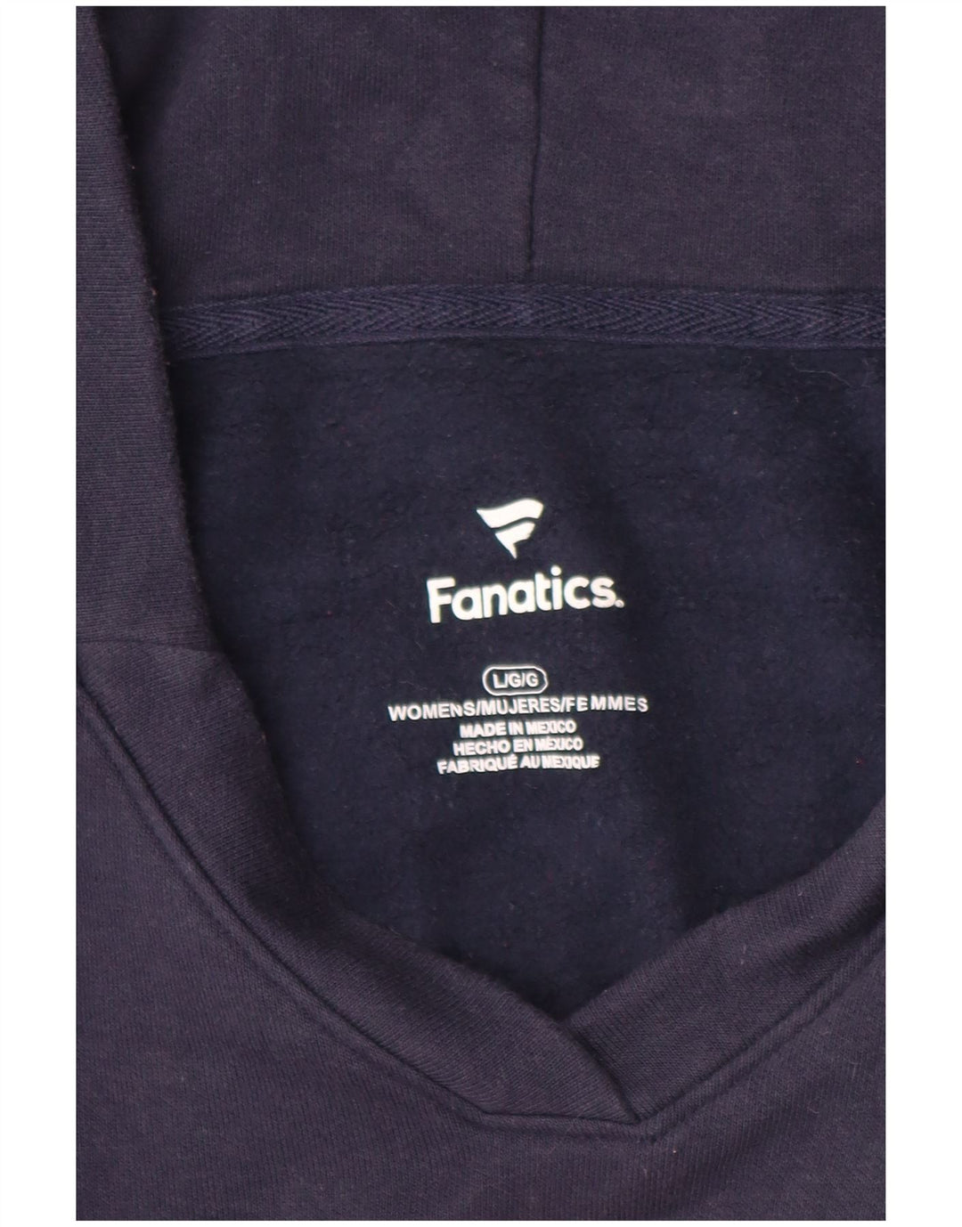 FANATICS Γυναικεία Chicago Bears Graphic Hoodie Jumper UK 16 Large Navy Blue