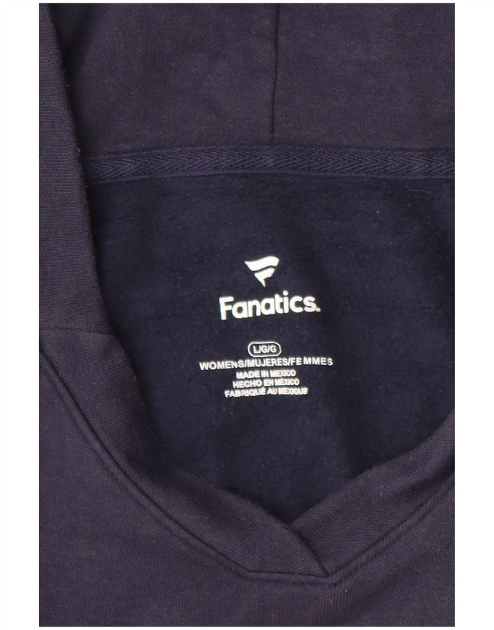 FANATICS Γυναικεία Chicago Bears Graphic Hoodie Jumper UK 16 Large Navy Blue