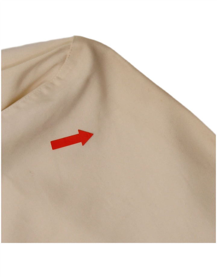 Γυναικείο πουκάμισο Trussardi UK 10 Small Beige βαμβακερό