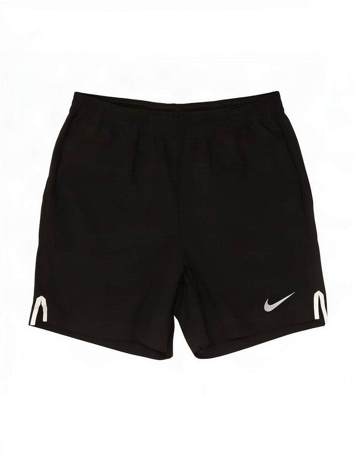 Ανδρικό αθλητικό σορτς Nike Dri Fit, μεγάλο μαύρο πολυεστέρα