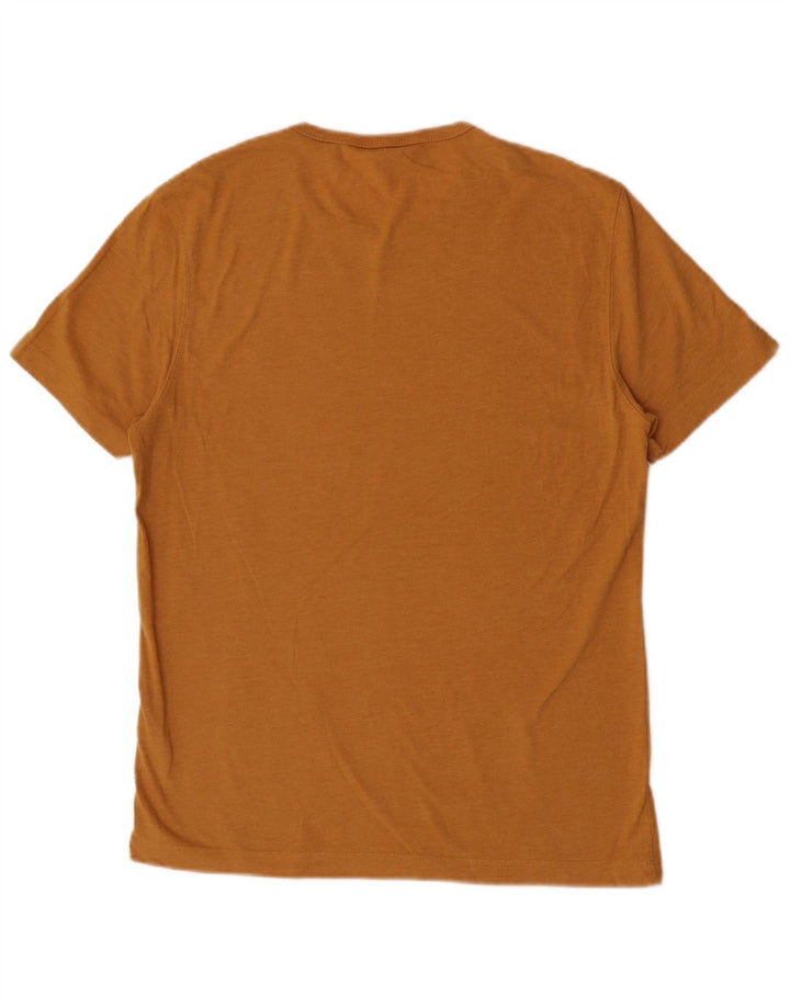 Ανδρικό T-Shirt Penguin Top Μεσαίο κίτρινο βαμβακερό
