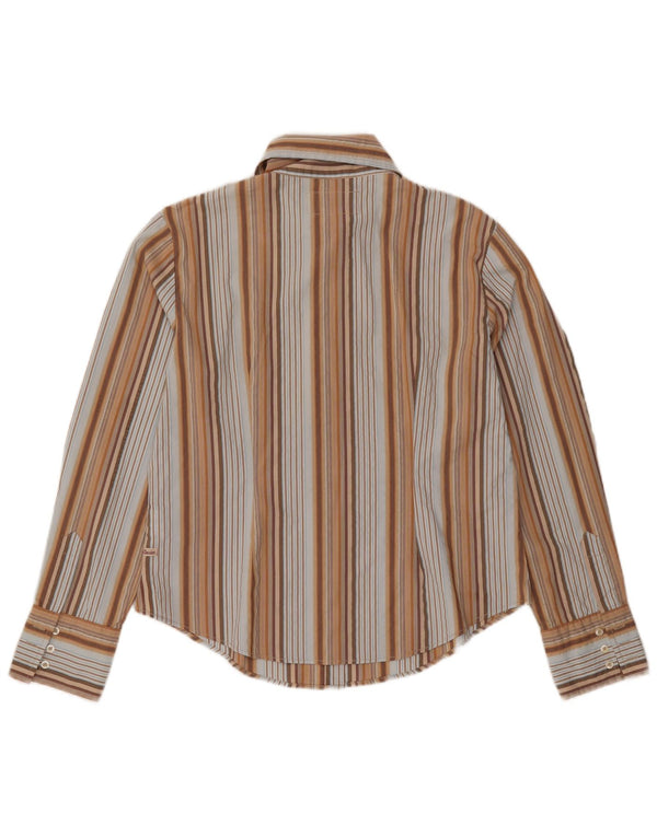 MARLBORO CLASSICS Γυναικείο πουκάμισο Slim Fit UK 18 XL Πολύχρωμο ριγέ