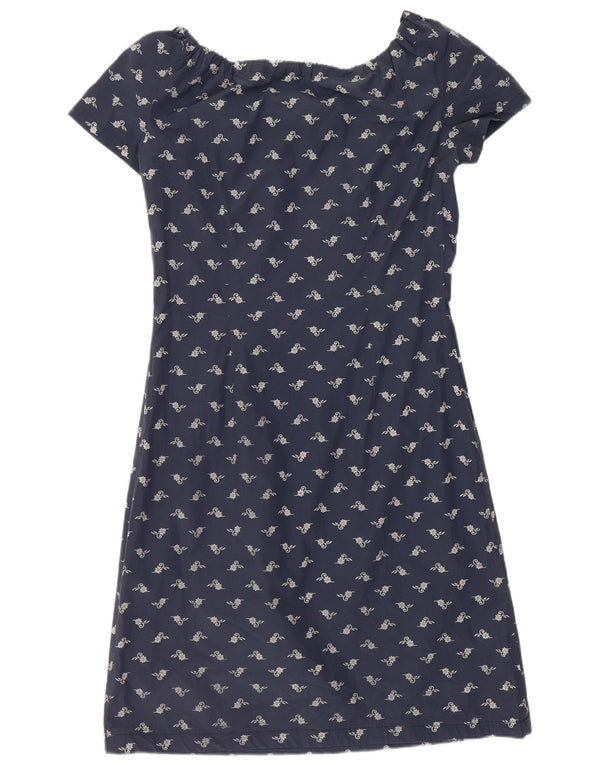 Superga Γυναικείο Φόρεμα Off Shoulder UK 8 Small Navy Blue