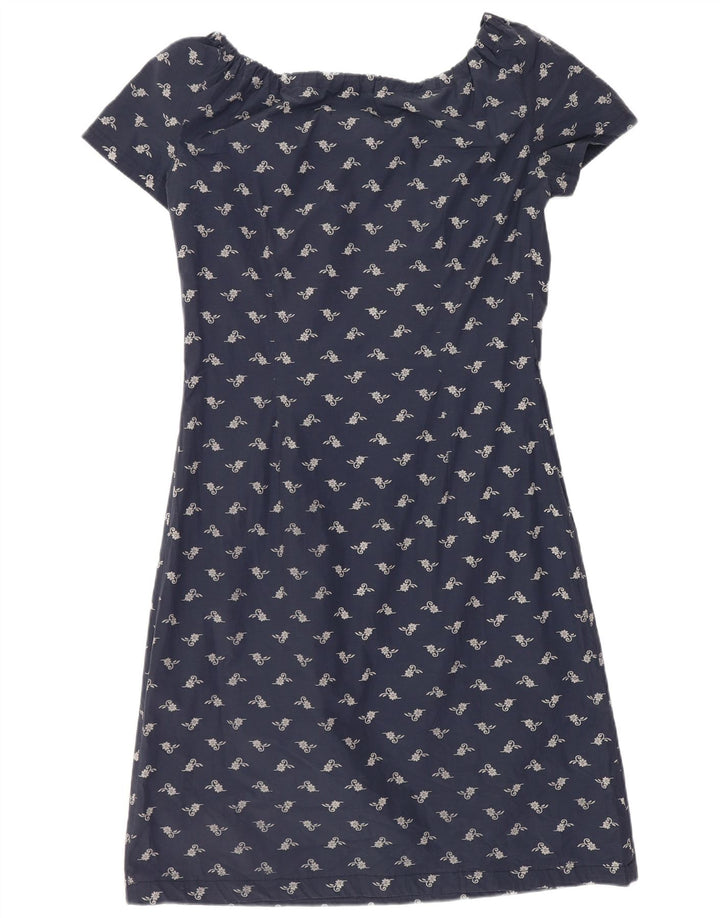 Superga Γυναικείο Φόρεμα Off Shoulder UK 8 Small Navy Blue