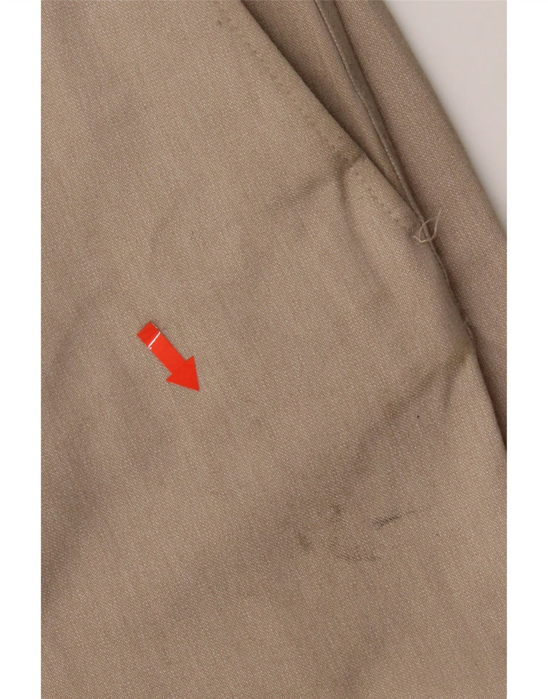 Zara Ανδρικό παντελόνι Chino Slim EU 38 Small W30 L28 Beige Polyester
