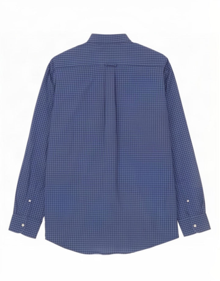 Ανδρικό πουκάμισο Gant XL Blue Check Cotton