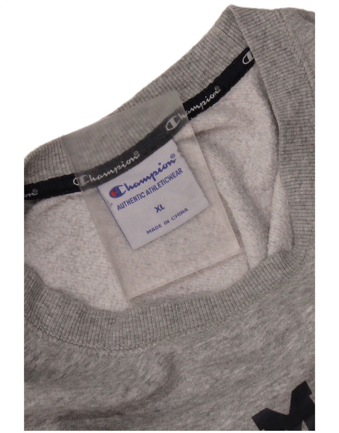 Ανδρικό γραφικό φούτερ Champion Jumper XL Γκρι βαμβακερό