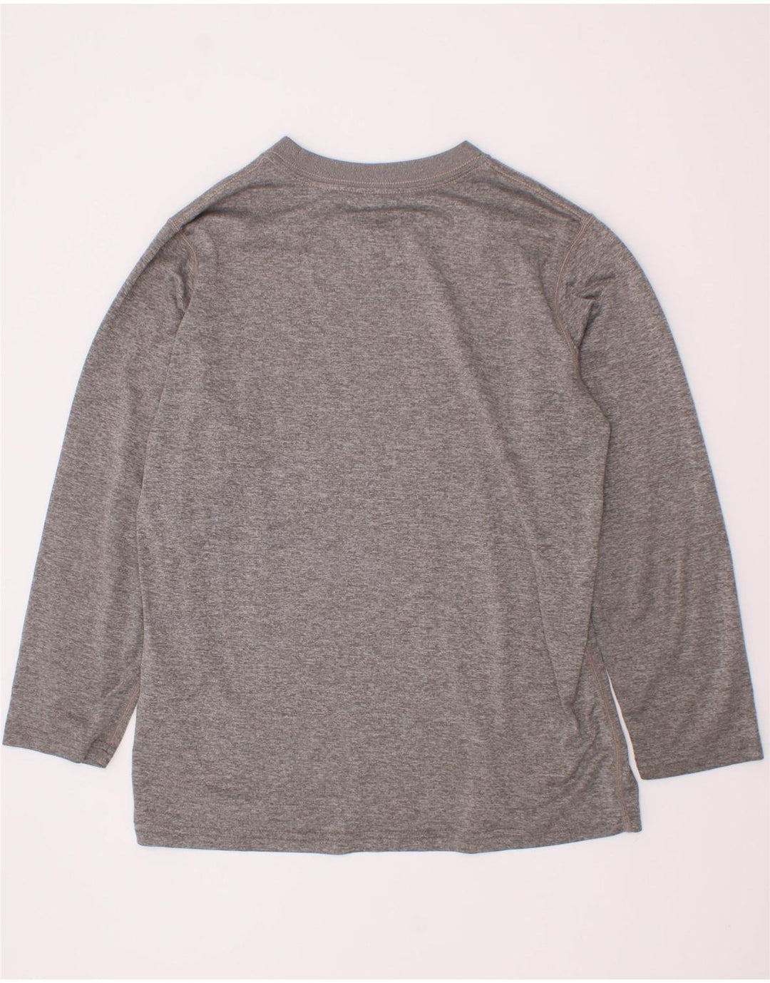 Nike Boys Dri Fit Graphic μακρυμάνικο μπλουζάκι 8-9 ετών Μικρό γκρι πολυεστέρας