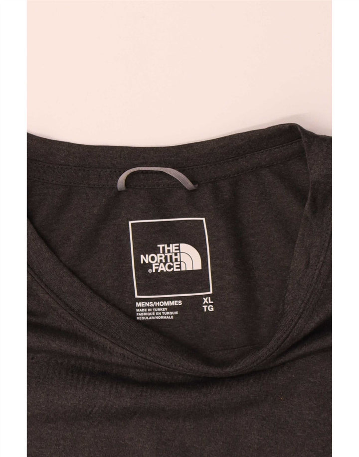 Ανδρικό T-Shirt North Face Top XL Grey Polyester
