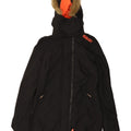 Ανδρικό μπουφάν Parka με κουκούλα SUPERDRY UK 36 Small Black Nylon
