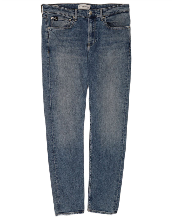 Calvin Klein Ανδρικό Slim Jeans W31 L32 Blue Cotton