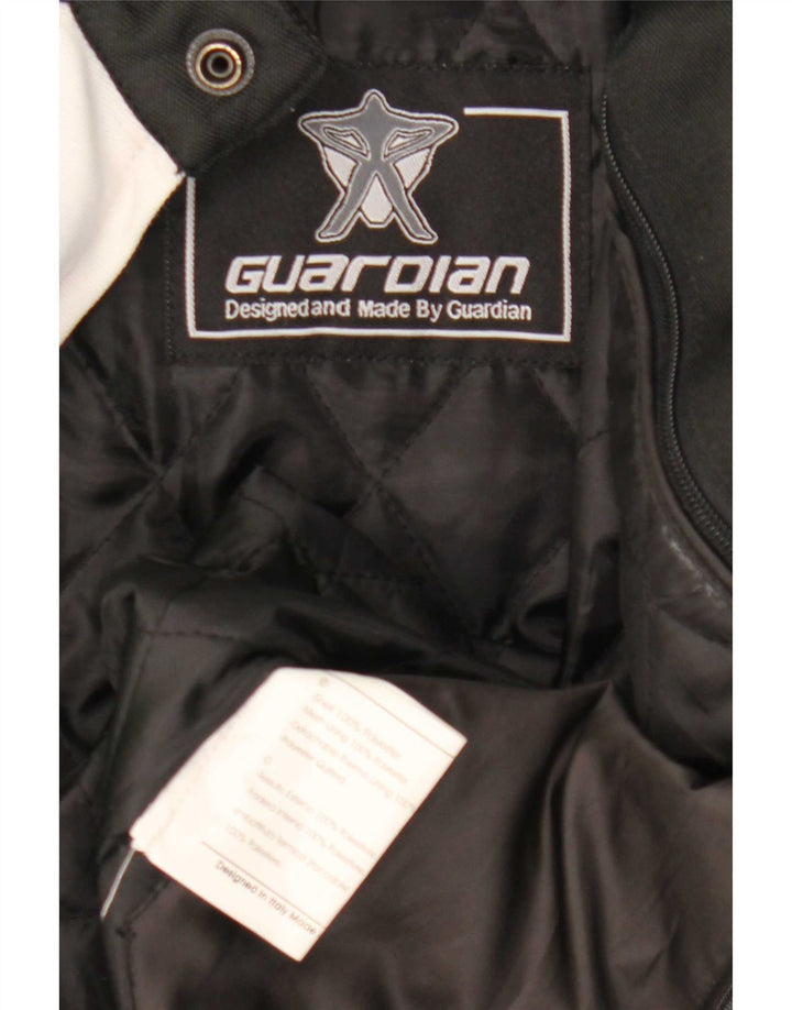 Guardian Γυναικείο Μπουφάν Racer Μοτοσικλέτας UK 14 Medium Black Colourblock