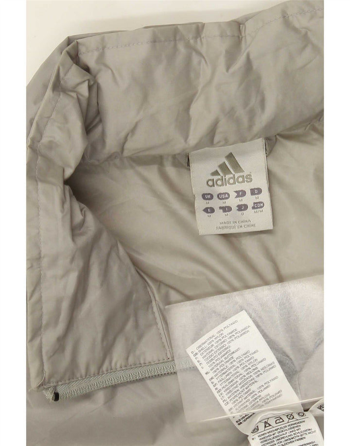 Adidas Ανδρικό μπουφάν βροχής UK 38 Medium Grey Nylon