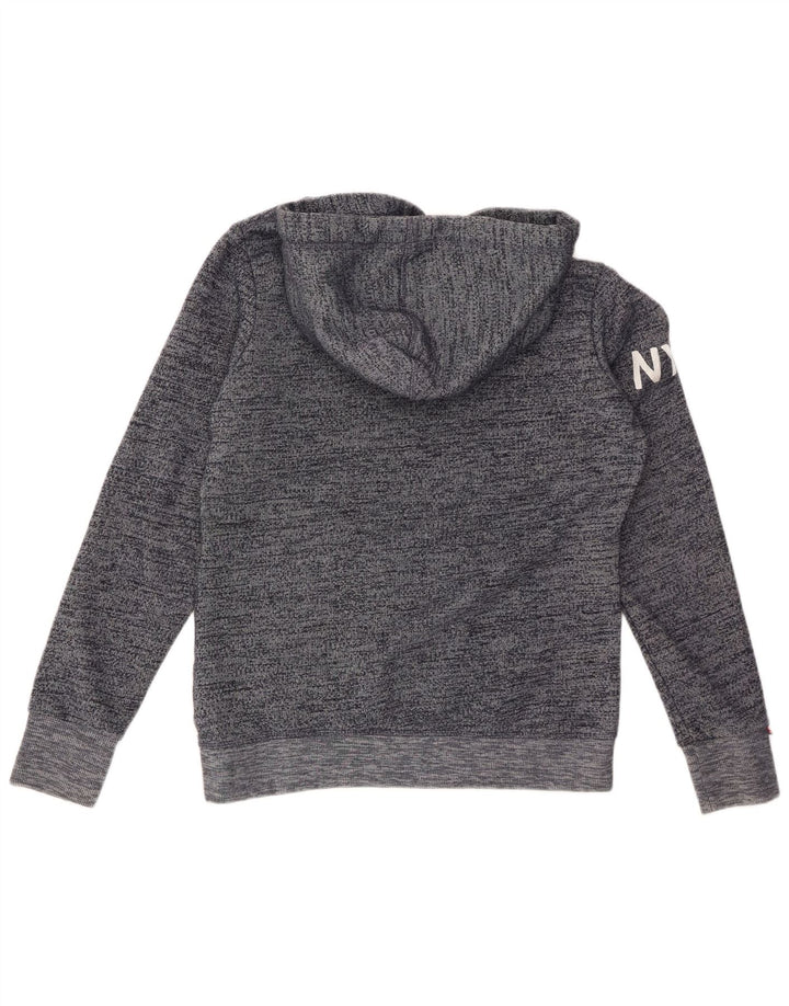 SUPERDRY Γυναικείο Μπρονξ με γραφικά κουκούλα UK 16 Large Grey Flecked