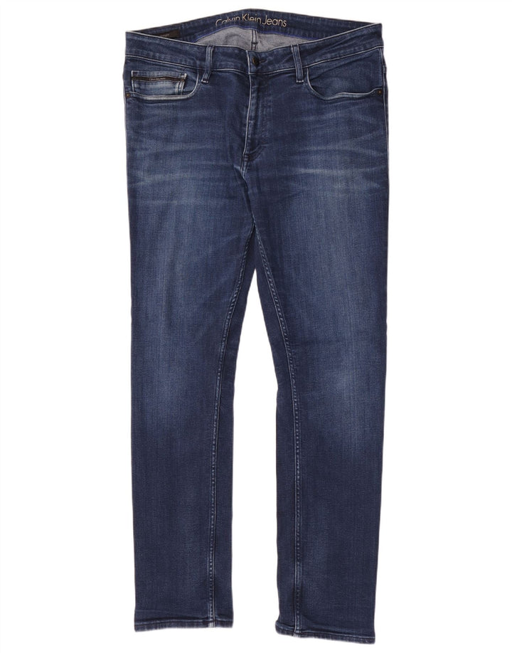 Calvin Klein Ανδρικό Slim Jeans W36 L32 Blue