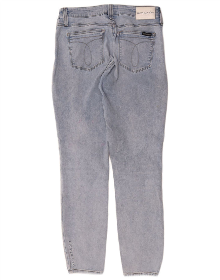 Calvin Klein Γυναικείο Slim Jeans W30 L27 Μπλε βαμβακερό