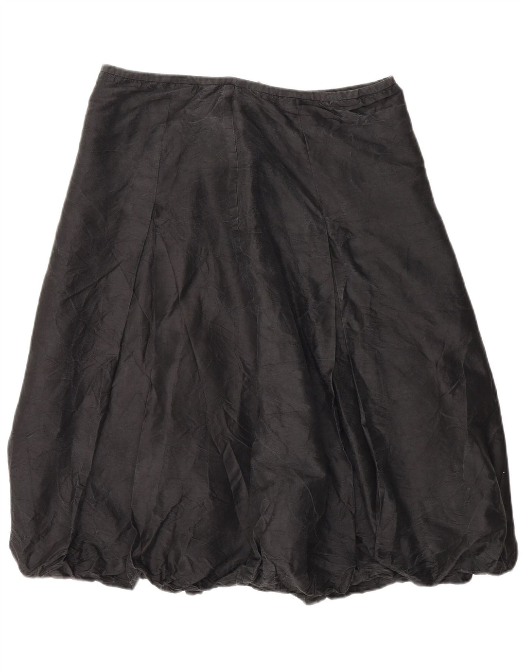 Coast Γυναικεία Bubble Φούστα UK 14 Large W32 Grey Silk
