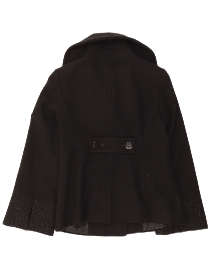 Γυναικείο Coast Pea Coat UK 10 Small Black Wool