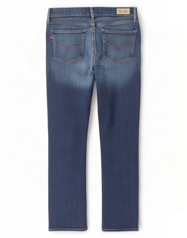 Levi's Γυναικείο Ψηλό Ψηλό Τζιν US 12 Large W32 L30 Μπλε βαμβακερό