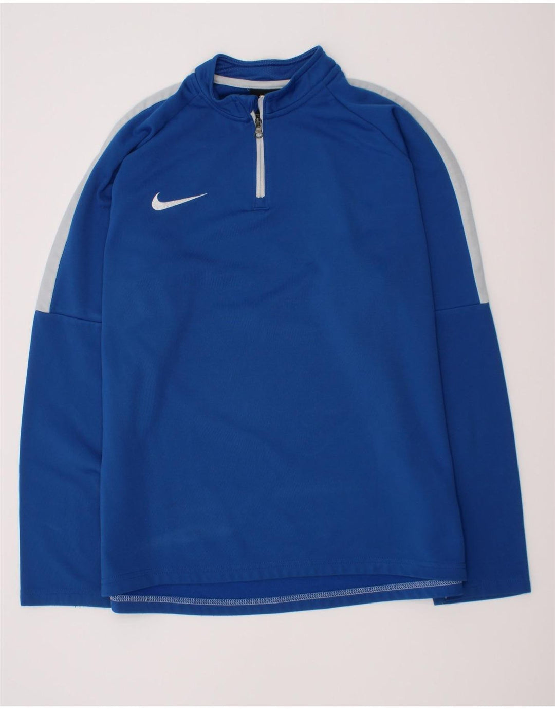 Nike Boys Dri Fit πουλόβερ φόρμα φόρμας 13-14 ετών XL Blue Colourblock