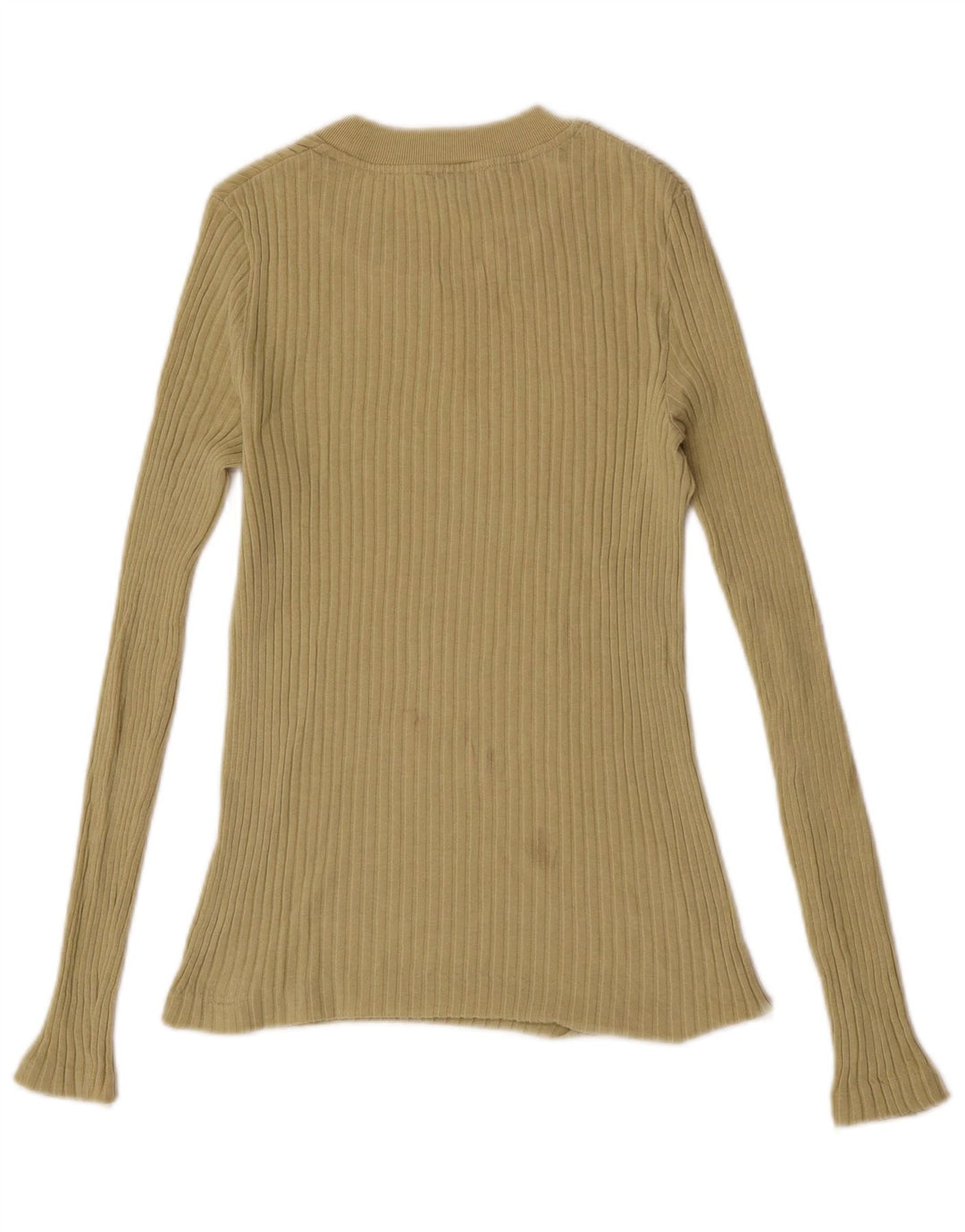 Massimo Dutti Γυναικείο μακρυμάνικο τοπ UK 8 Small Khaki