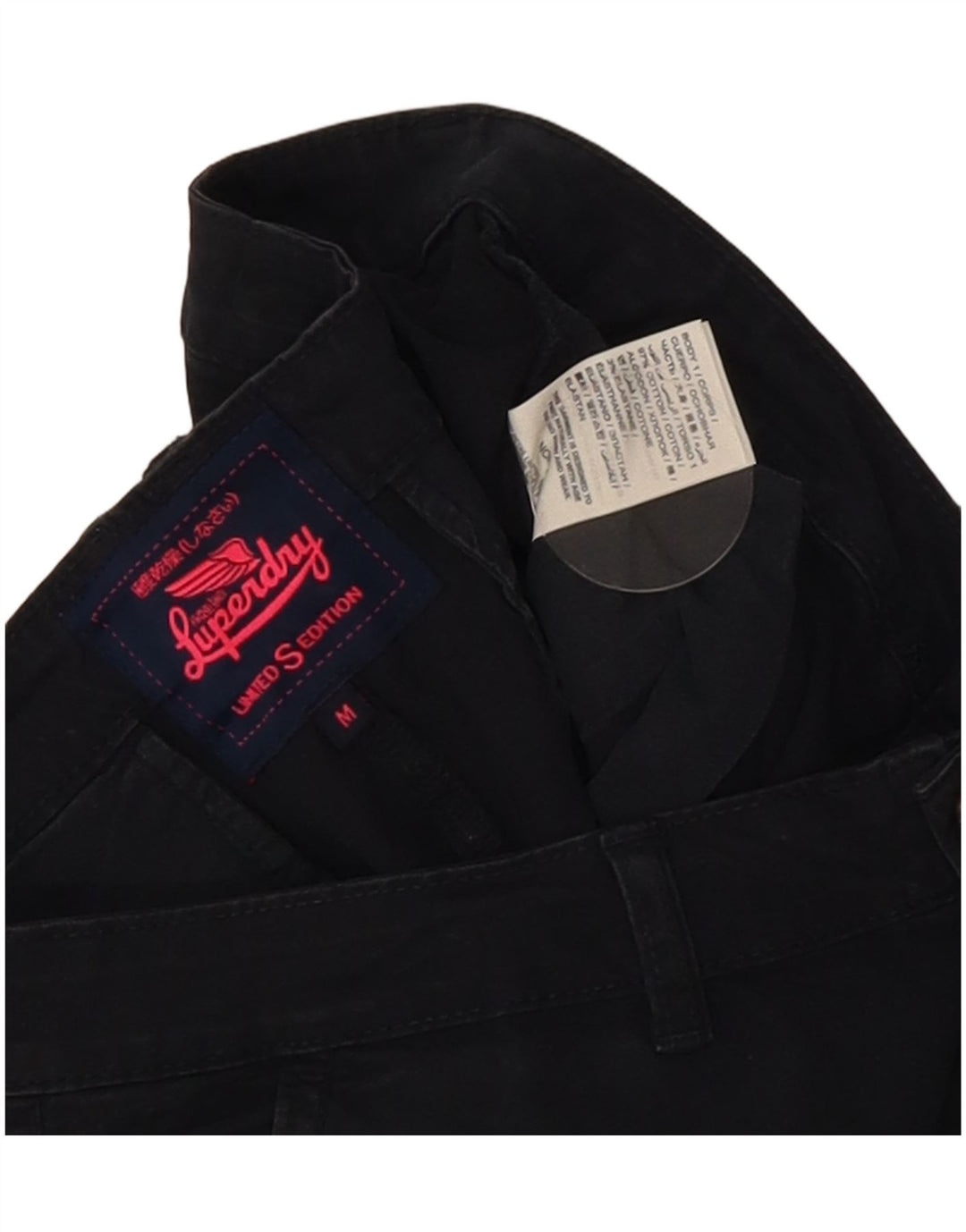 Superdry Γυναικείο σορτς Chino, μεσαίο W30, μπλε βαμβακερό