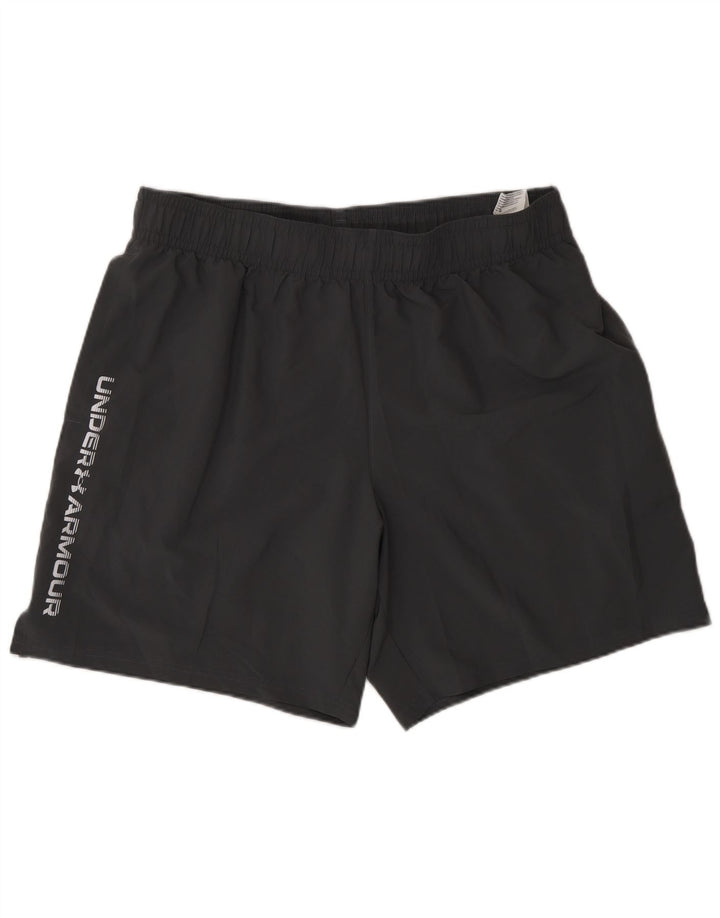Ανδρικό κανονικό αθλητικό σορτς Under Armour Graphic XL Grey Polyester