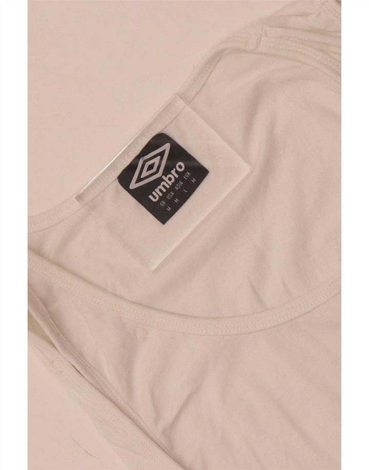 Ανδρικό γραφικό γιλέκο Umbro Top Medium White