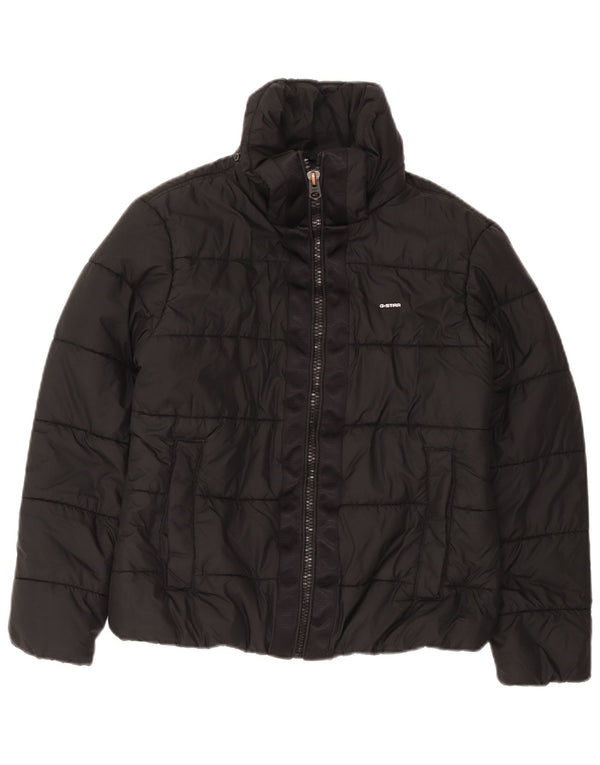 G-Star Γυναικείο μπουφάν UK 16 Large Black Polyester
