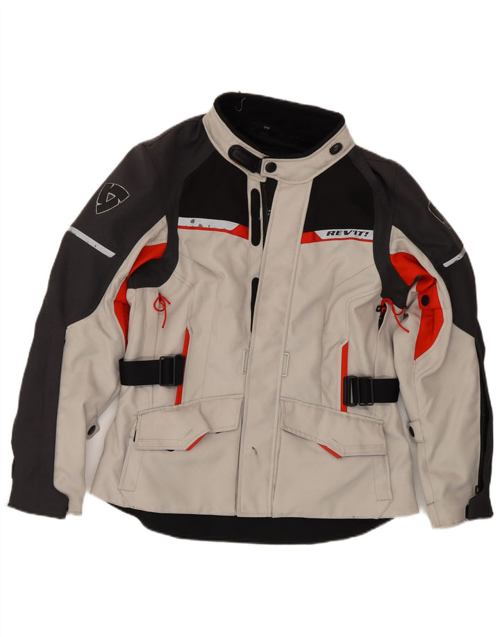 Rev'it Mens UK 36 Small Grey Colourblock Πολυεστέρας