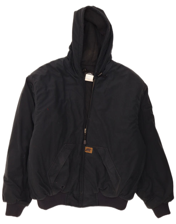 Polar King Ανδρικό μπουφάν με κουκούλα UK 42 XL Navy Blue Polyester