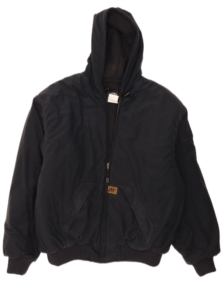 Polar King Ανδρικό μπουφάν με κουκούλα UK 42 XL Navy Blue Polyester