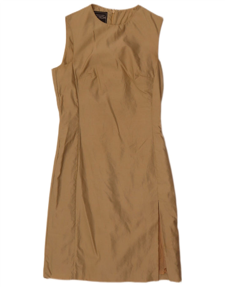 Γυναικείο αμάνικο φόρεμα Trussardi IT 40 Small Beige Polyamide