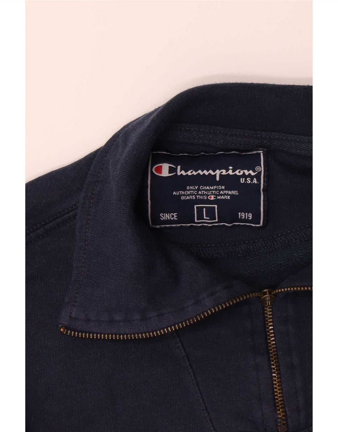 Ανδρικό φούτερ με φερμουάρ Champion, Jumper Large Navy Blue